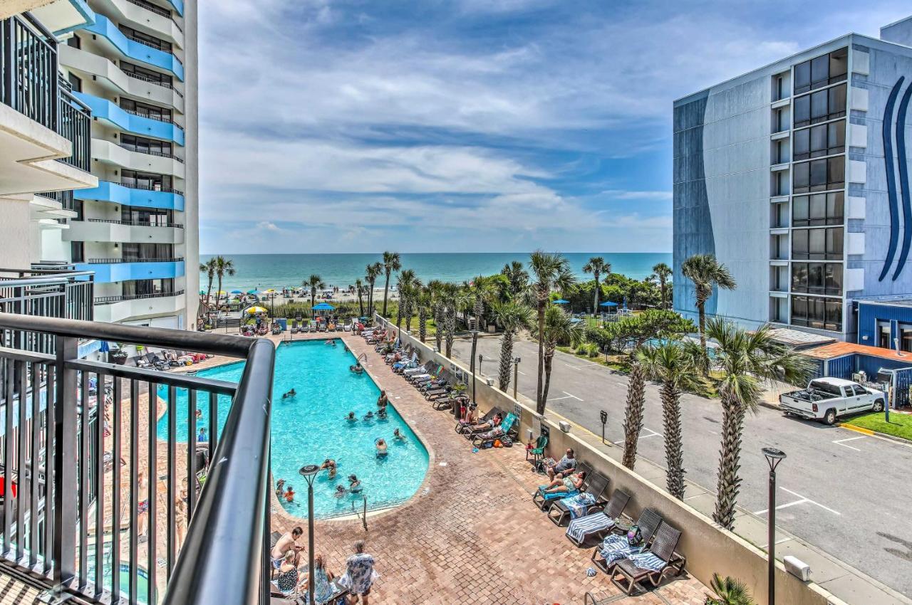 Ocean View Apt And Access To Pool, Beach And More Myrtle Beach Exterior foto